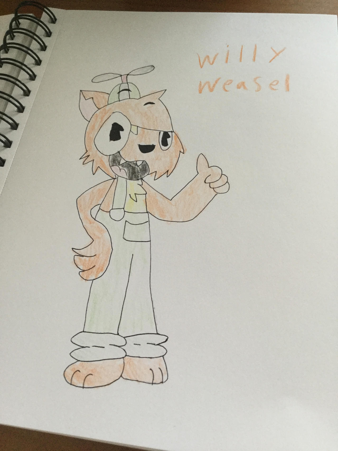 Willy Weasel by DraculauraLove29 on DeviantArt