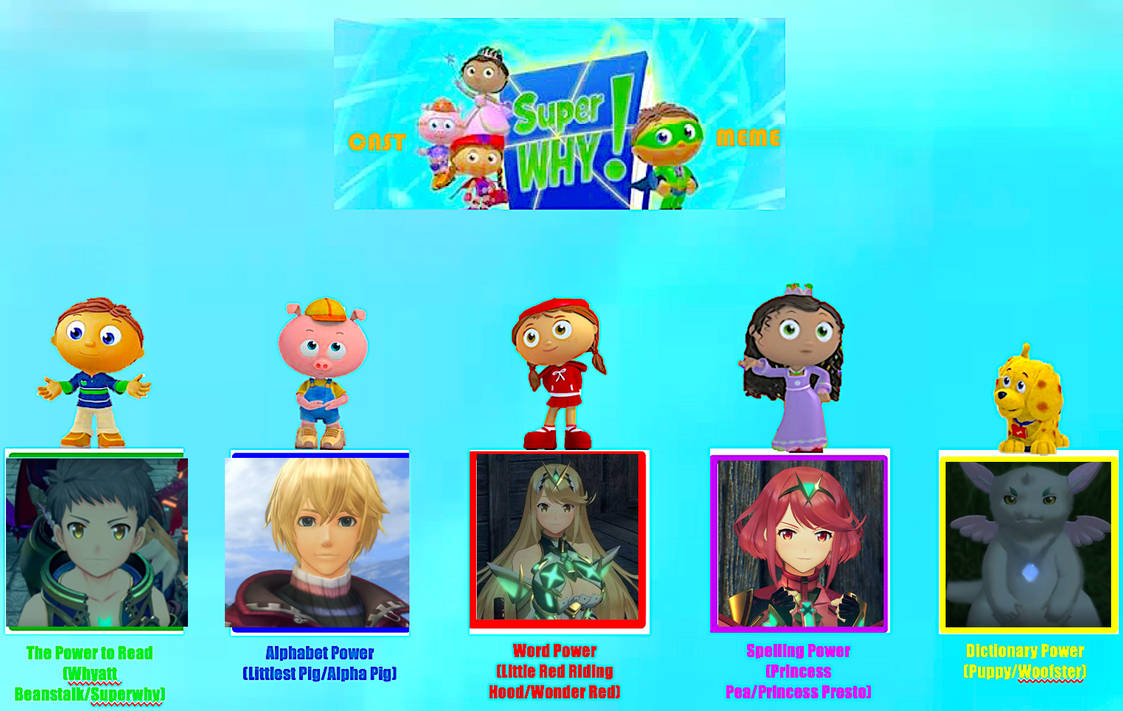 Super Rex Super Why Cast Meme By TengusakiDomanika On DeviantArt Super rex super why cast meme by tengusakidomanika on deviantart
