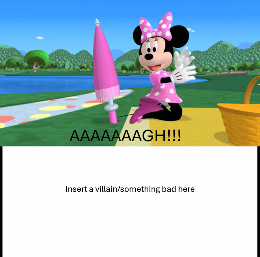 Minnie Mouse is shocked/scared meme template by TengusakiDomanika on ...