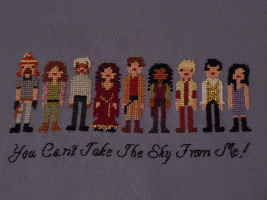 Firefly Cast Cross Stitch Pt3