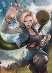 Dragon Ball Android 18 by magion02
