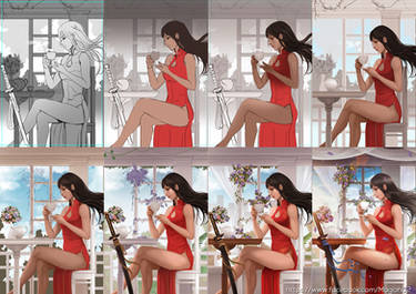 Katana Shoujo process