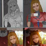 Street Fighter Karin Process