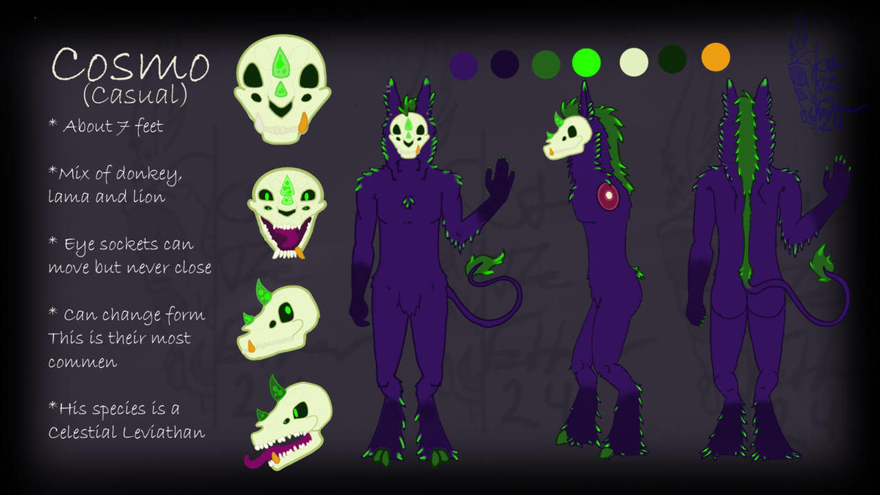 Cosmo Reference Cosmo ref by OftheEther on DeviantArt