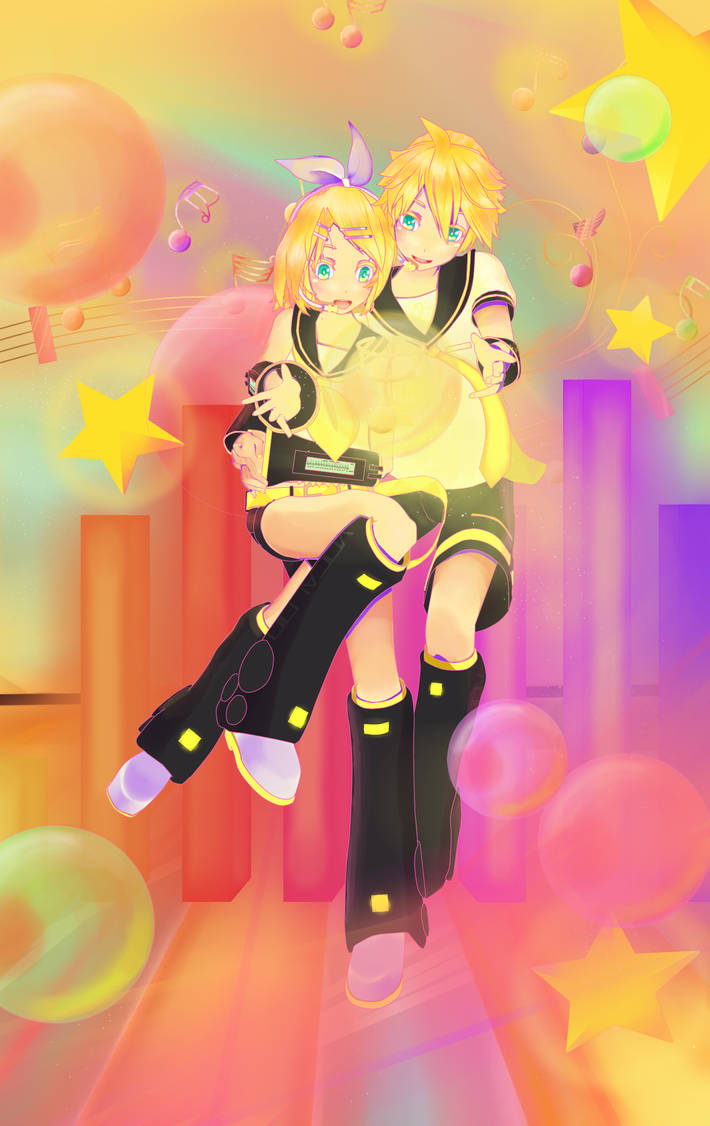 Len And Ryn Rin et Len by Dellmi on DeviantArt