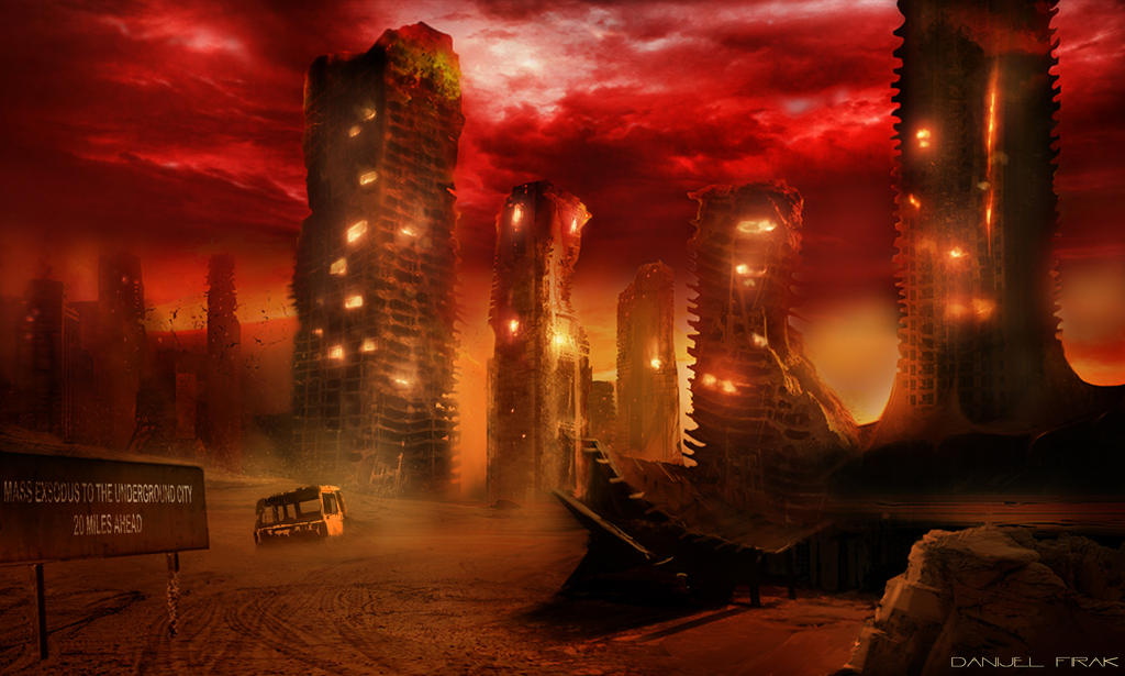 Starfall Post StarFall: Post Apocalyptic City by Danijel F. by MrsAuthor on DeviantArt