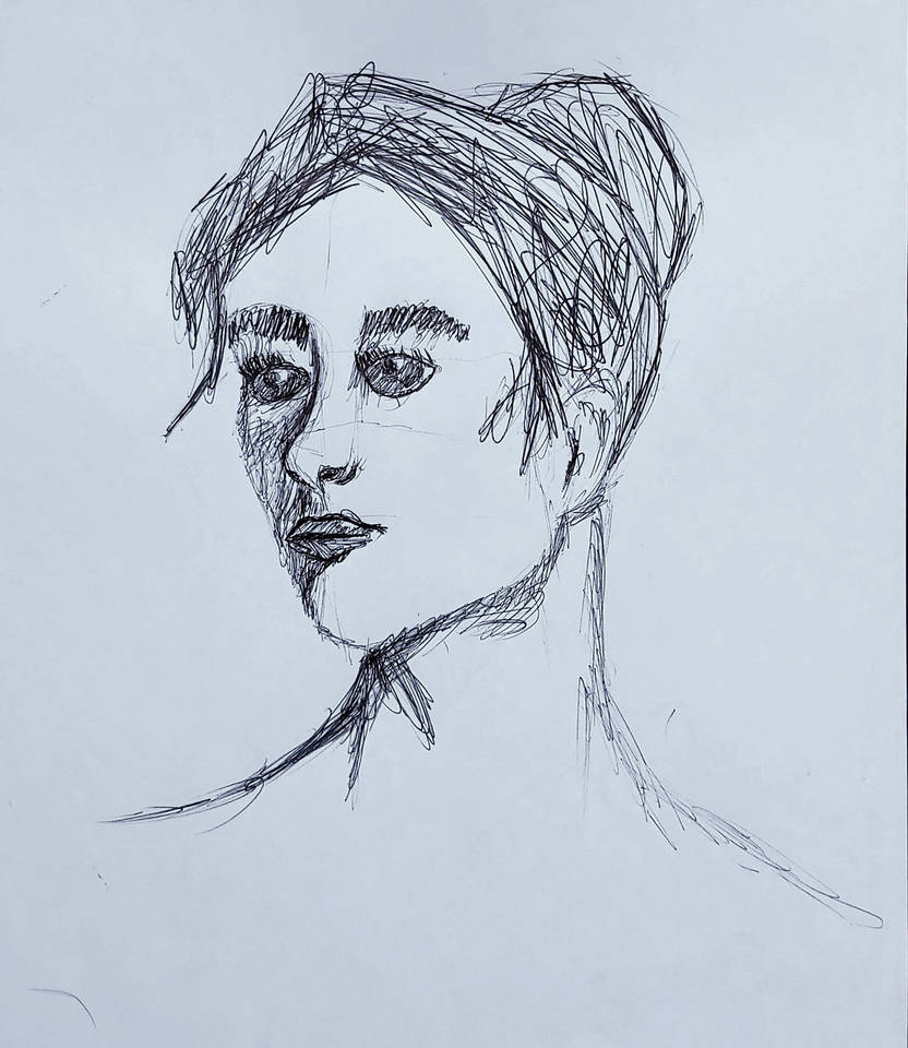 Face Rough Design Rough face sketch by DrDodo719 on DeviantArt