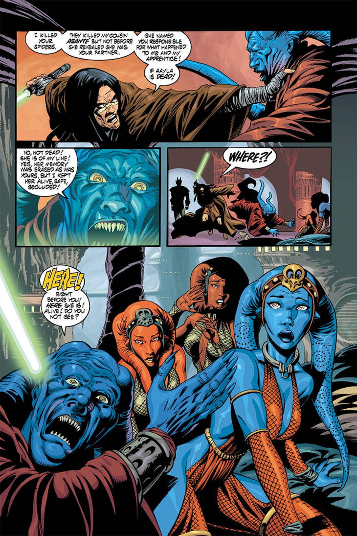 Aayla Secura comic 1 by dire7wolf95 on DeviantArt