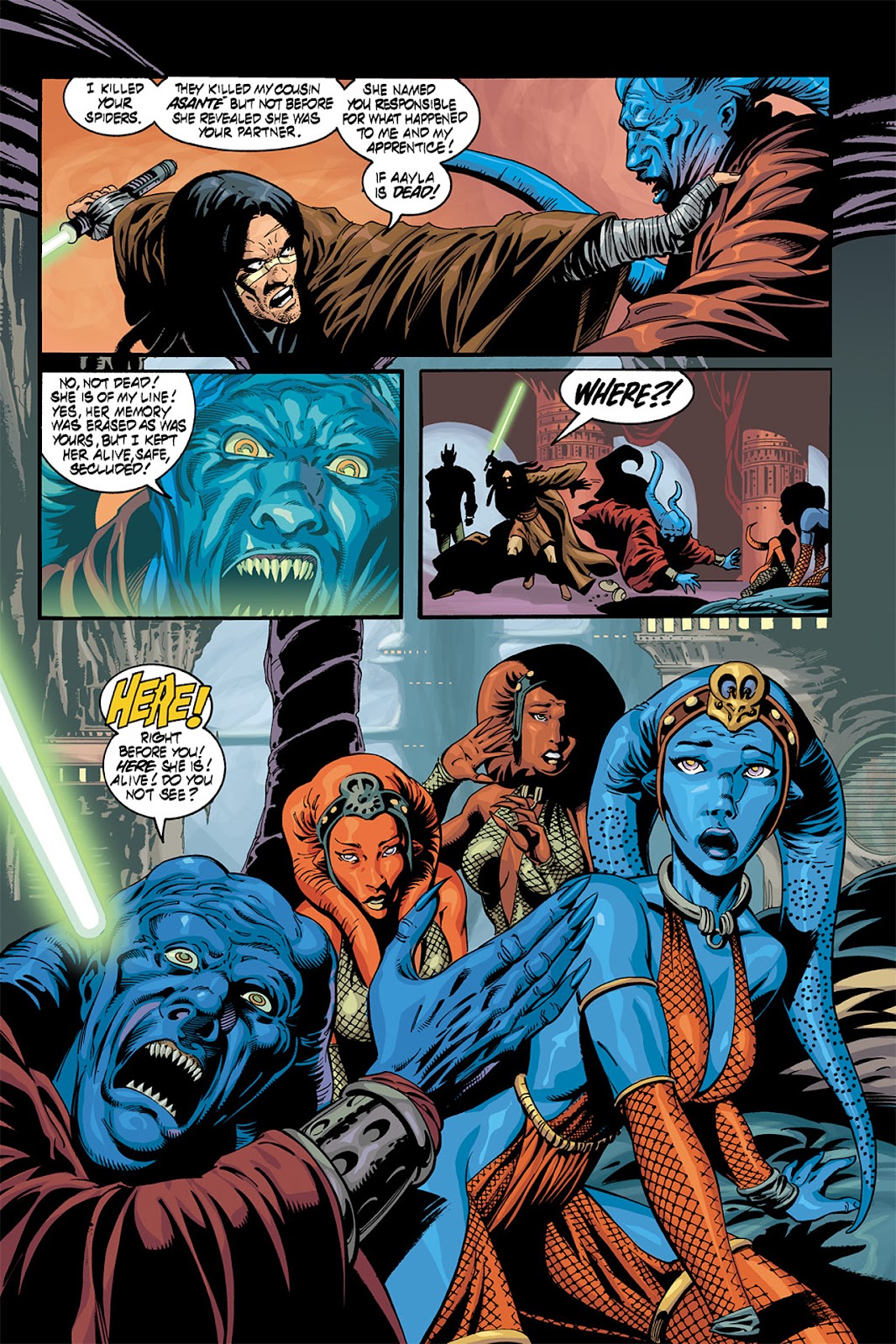 Aayla Secura comic 1 by dire7wolf95 on DeviantArt