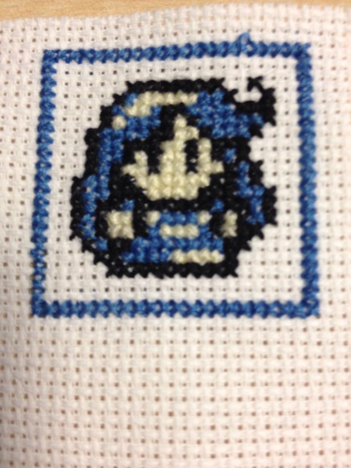 Nayru Oracle of Ages Cross Stitch