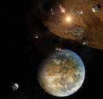 Battle Over Phobos