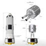 Uprated Nexus + Gas Core Nuclear Second Stage