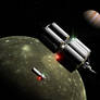 Lighter and Tanker Callisto Orbit