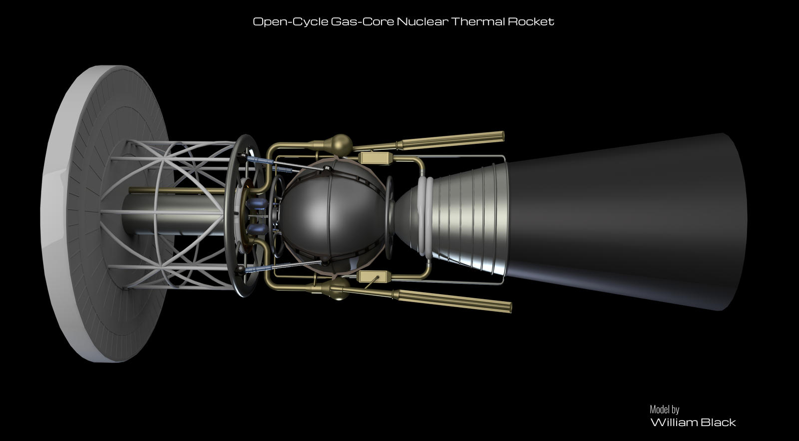 Thermal Rockets Open-Cycle Gas-Core Nuclear Thermal Rocket by William-Black on DeviantArt