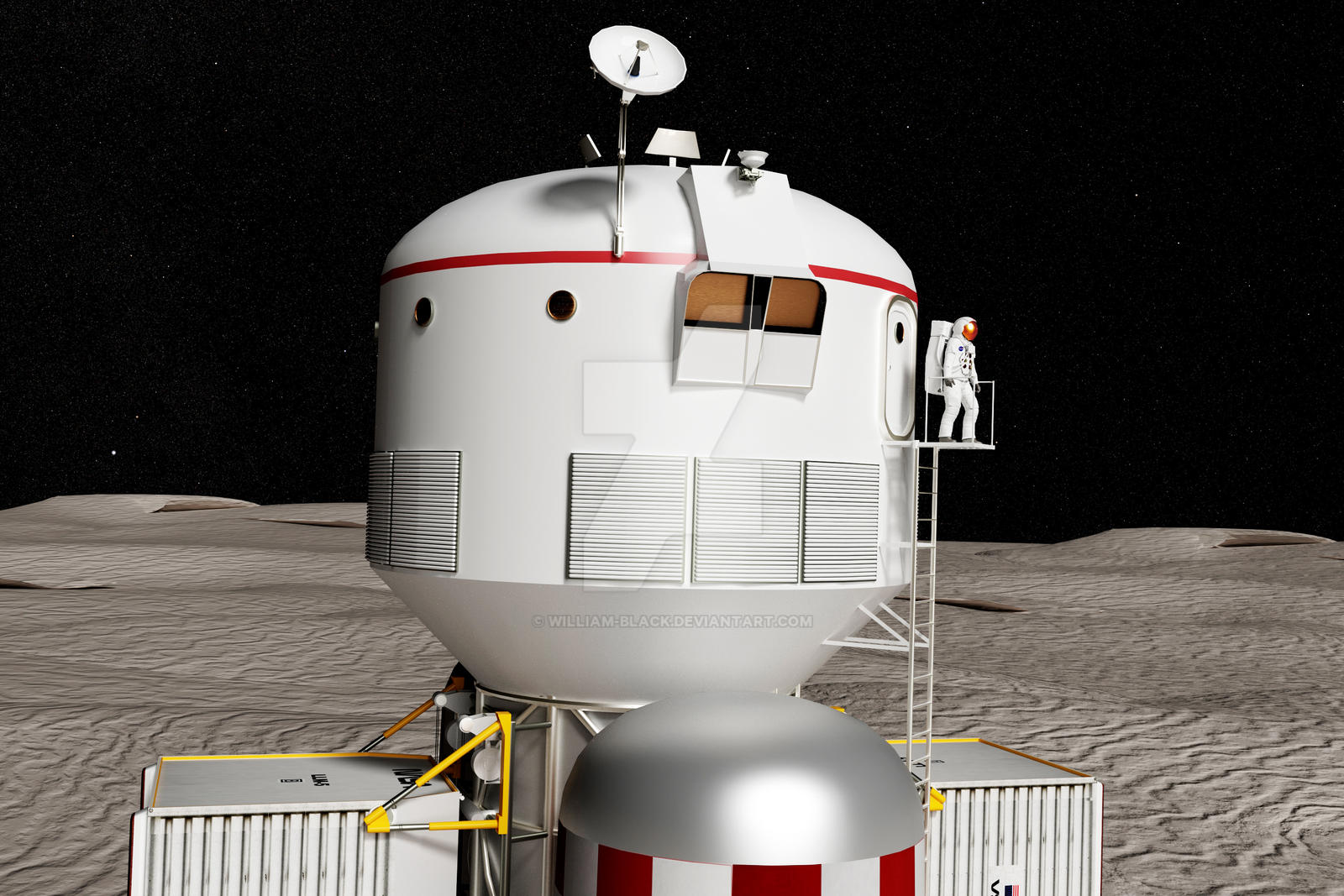 Boeing OTV: Command Module Detail by William-Black on DeviantArt