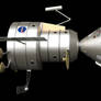 Apollo Venus Flyby Spacecraft: Profile-View