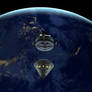 Flyby-Orbiter Mission: Braking Stage Separation