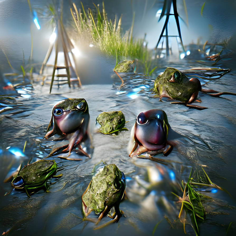 - Extradimensional Nihilist Frogs by CosmicLiminality on DeviantArt