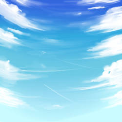 Blue Sky background