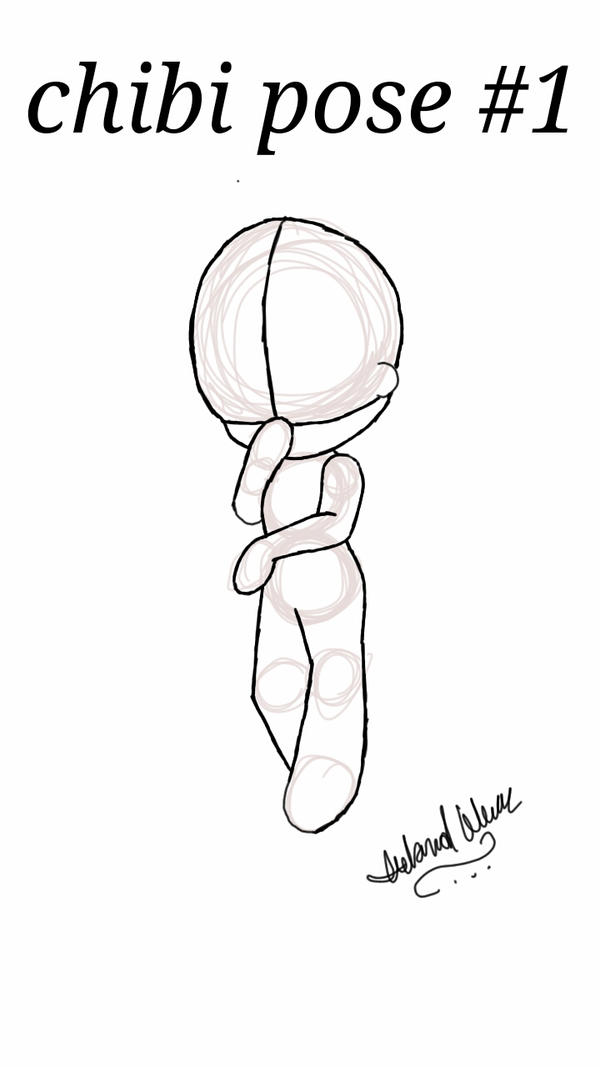 chibi pose 1 by ireland12300 on DeviantArt