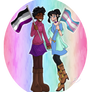 Gabby and Sammy in Pride Month-OCPageant Theme 7