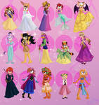 Sonic Girls: Disney Princesses 4