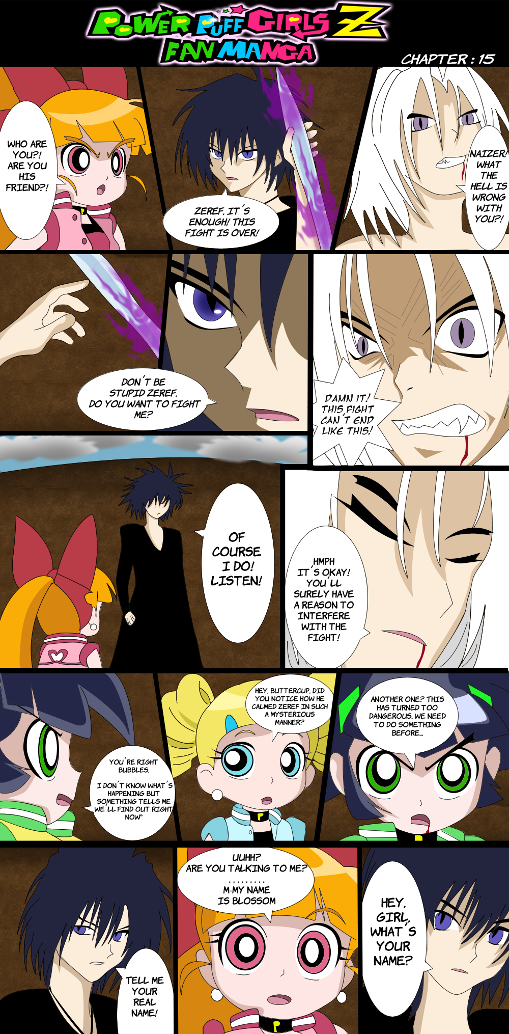 Fan manga powerpuff girls z Chap.2 -15