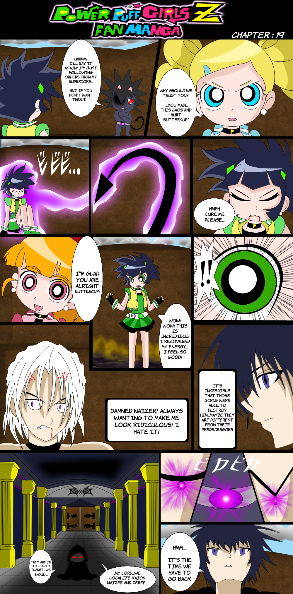 Fan manga powerpuff girls z Chap.2 -19 Version Eng