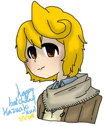 Happy Hatchday Kazuaki!