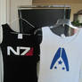 Mass Effect: N7 and Alliance Shirts