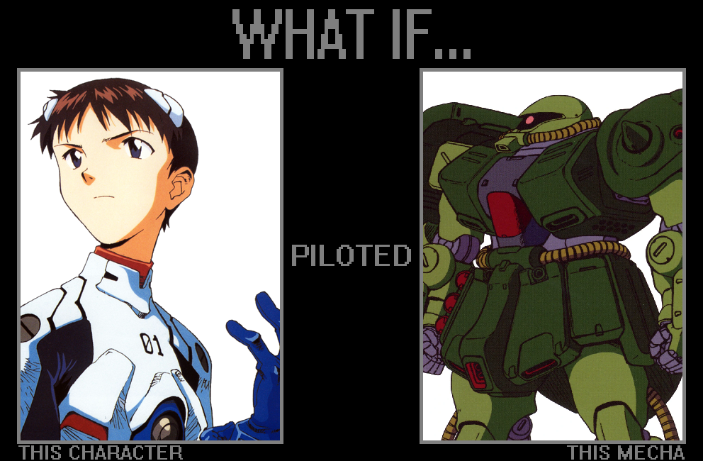 What if (character) piloted (mecha)? #190 by FlainYesFourzeNo on DeviantArt