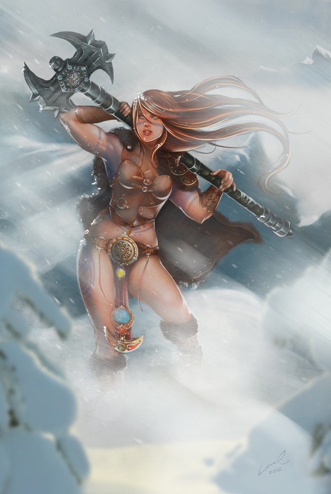 - BARBARIAN BEAUTY - Diablo 3