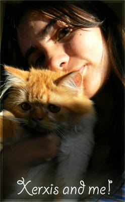 My cat and me