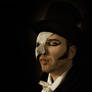 Phantom of the Opera rhinestoned mask
