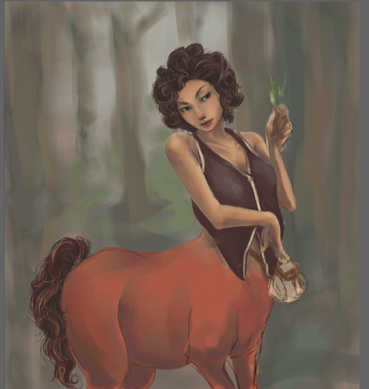 Female Centaur WIP3 By Kraveon On DeviantArt.