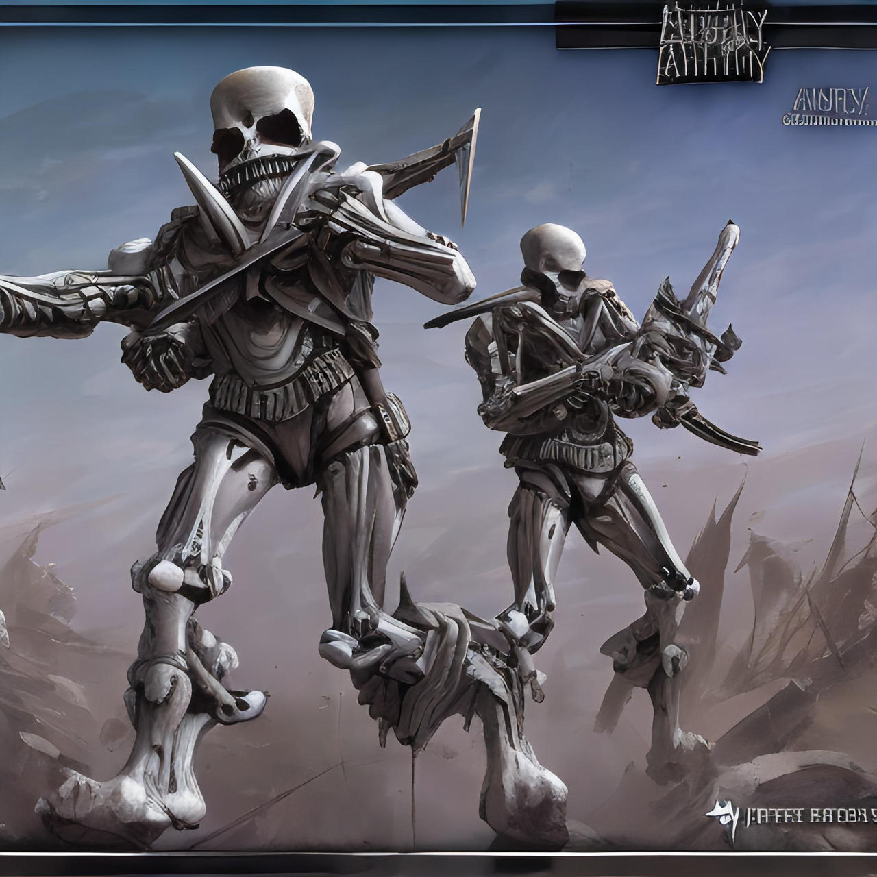 Skeleton Army start moving in. by SuperDocMario on DeviantArt