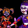 Rockstar Ballora and Scrap Baby