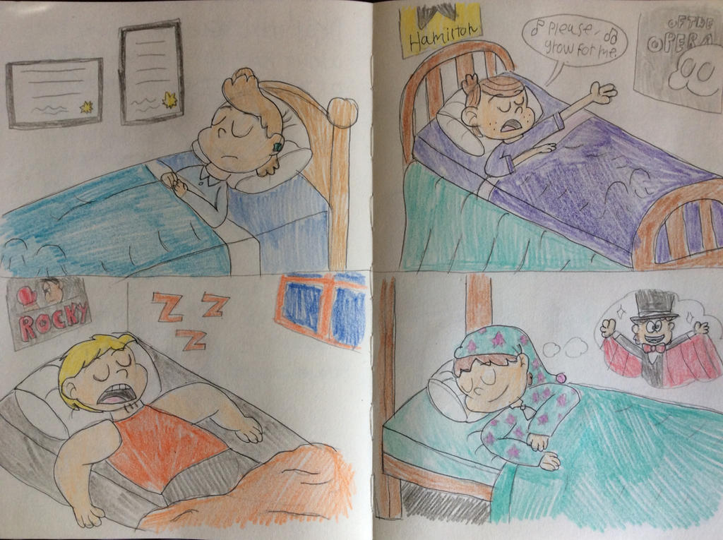 Sleepy rowdies 1 by tanasweet123 on DeviantArt