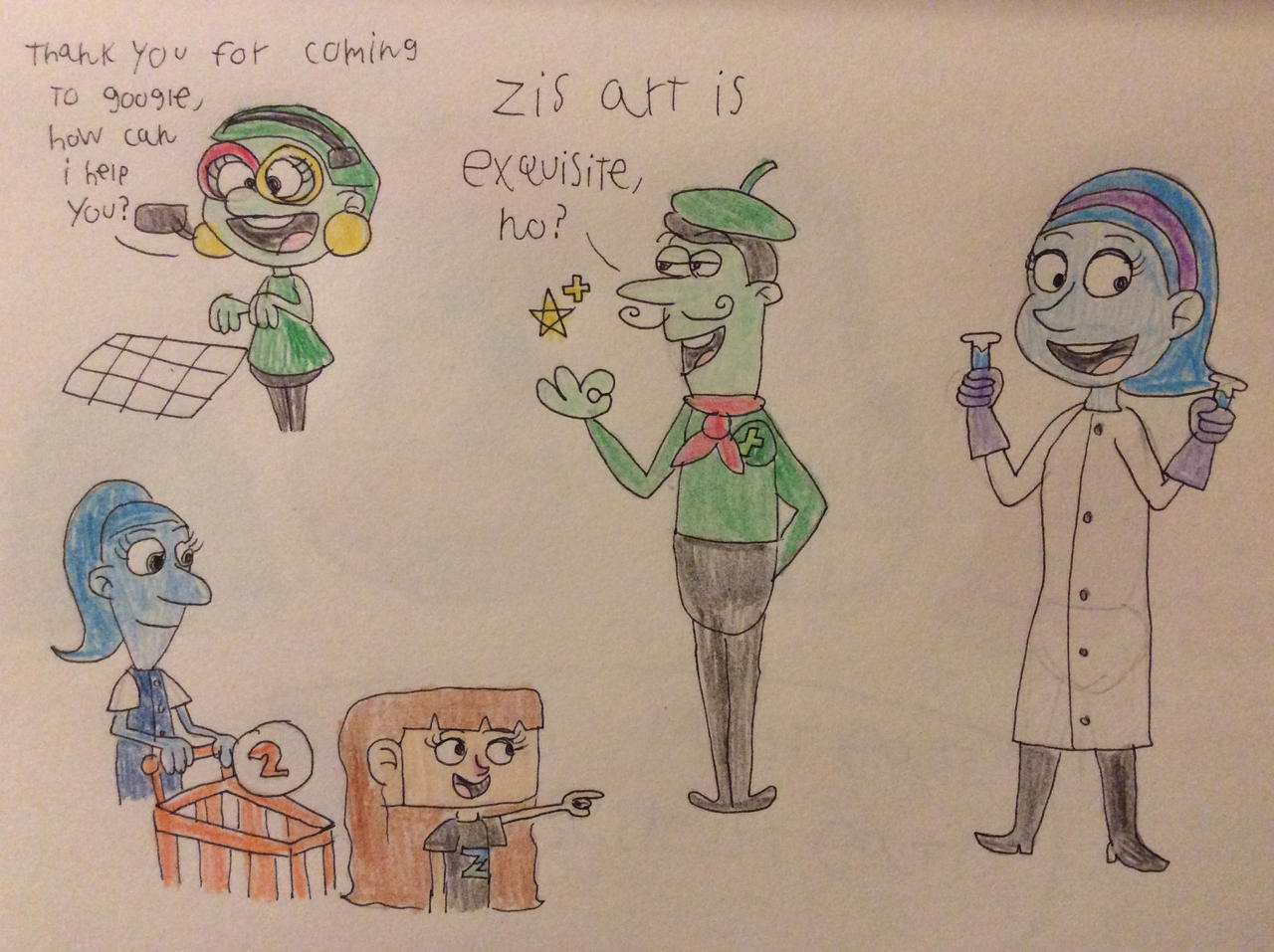 Netizen doodles by tanasweet123 on DeviantArt