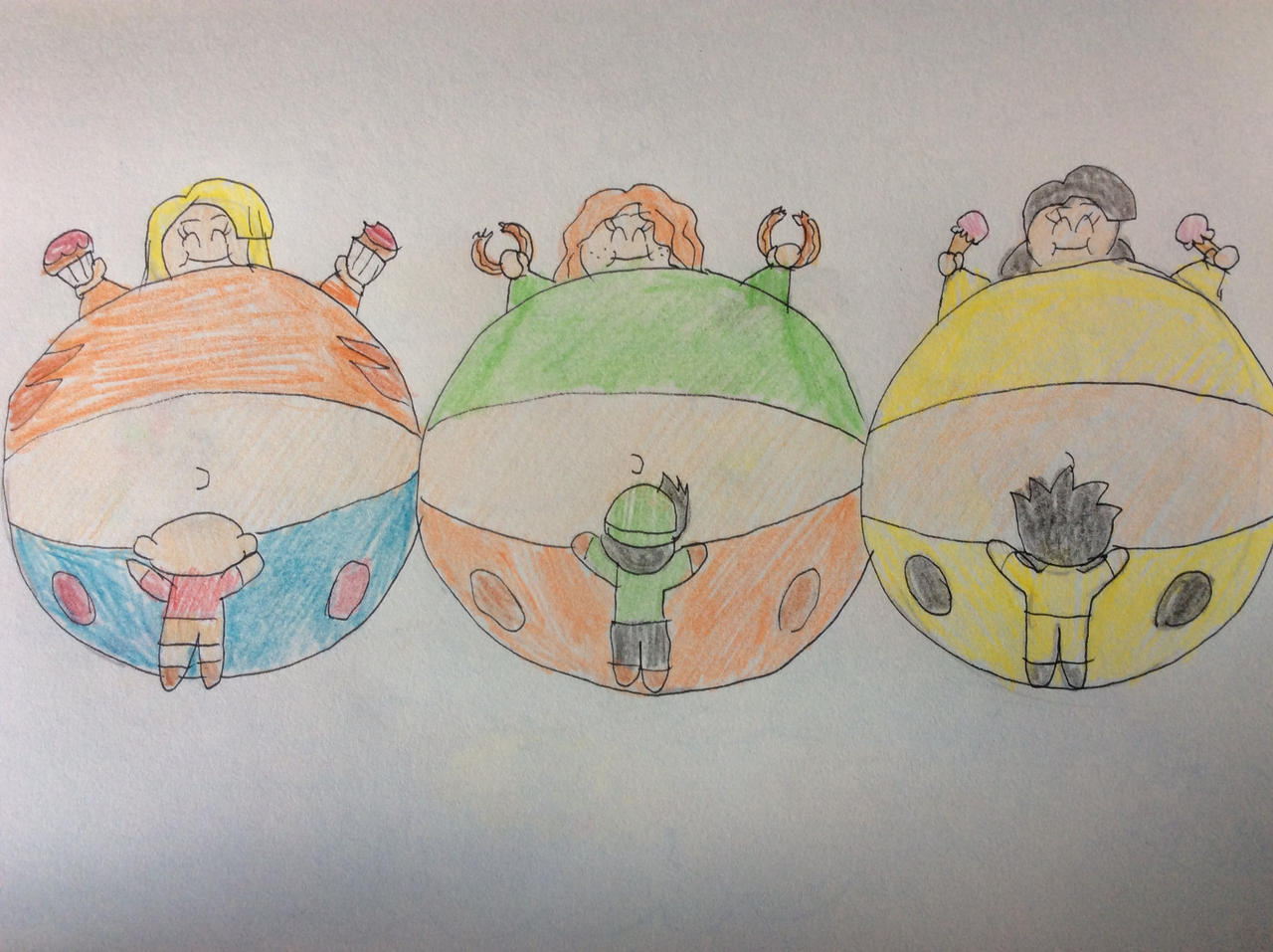 Chibi Roly Poly Chibi R.O.L.Y.-P.O.L.Y. by tanasweet123 on DeviantArt
