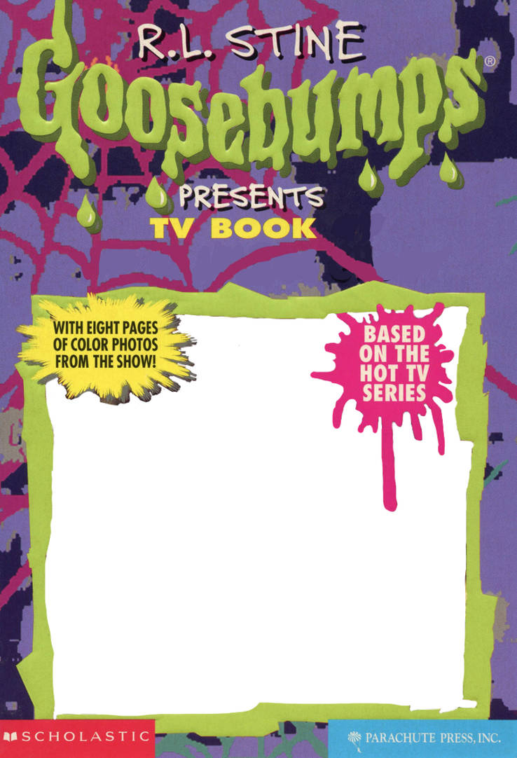 Goosebumps TV book cover template by tanasweet123 on DeviantArt