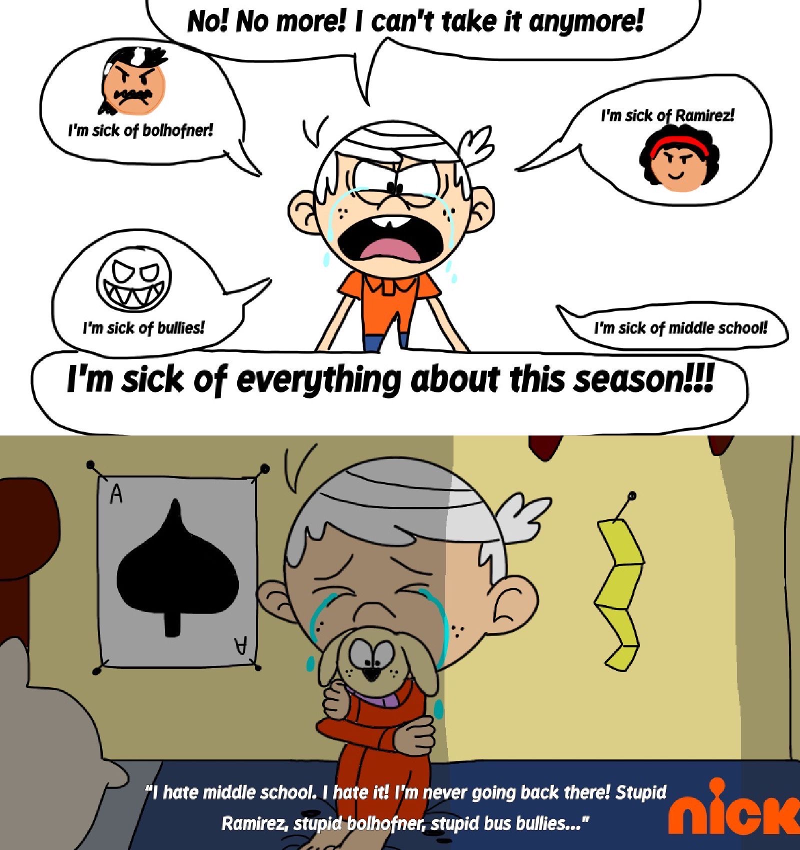 Sad Loud House Deviantart - j1uvcjt