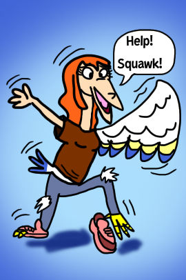 Random Girl Bird TF by tanasweet123 on DeviantArt