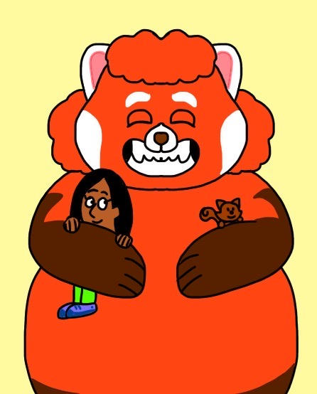 Hug A Red Panda Ruby panda hugs by tanasweet123 on DeviantArt