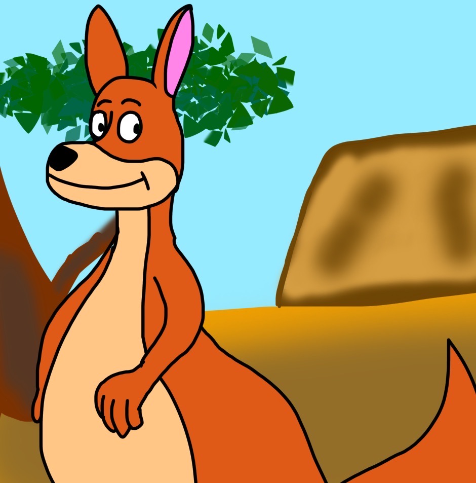 Kangaroo by tanasweet123 on DeviantArt