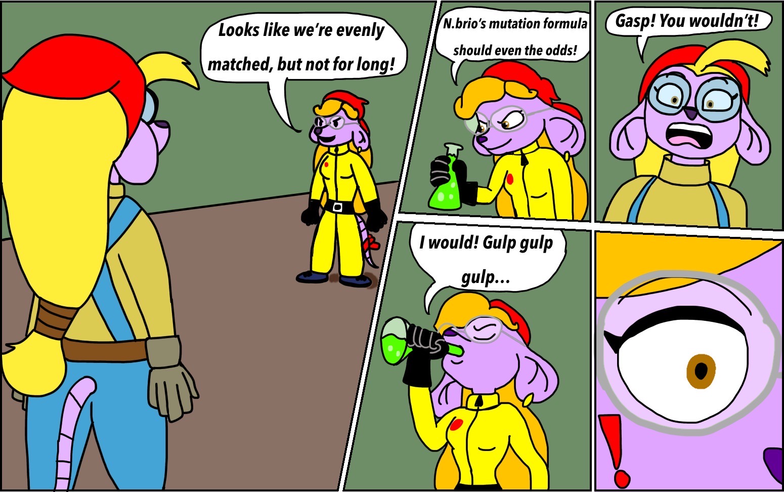 Penny vs Penny Page 1 by tanasweet123 on DeviantArt