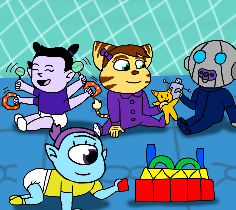 Stellas Playdate by tanasweet123 on DeviantArt