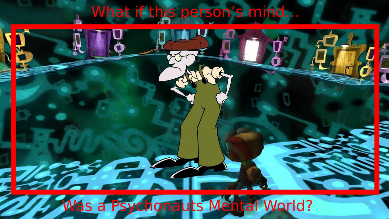 Acmentalman Deviantart Eustaces Mental world by tanasweet123 on DeviantArt