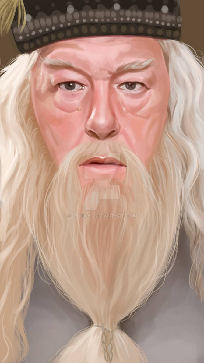 Dumbled Albus Dumbledore - Portrait study with video by bAkiKA on DeviantArt