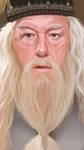 Albus Dumbledore - Portrait study with video by bAkiKA